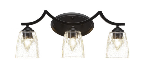 Toltec Lighting - 553-MB-461 - Three Light Bath Bar - Zilo - Matte Black