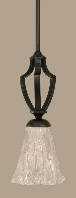 Toltec Lighting - 561-MB-729 - One Light Mini Pendant - Zilo - Matte Black