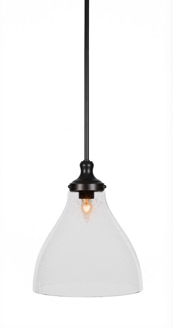 Toltec Lighting - 79-MB-4720 - One Light Pendant - Juno - Matte Black