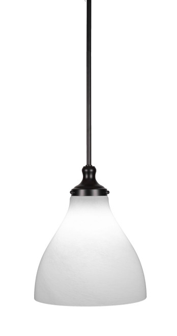 Toltec Lighting - 79-MB-4721 - One Light Pendant - Juno - Matte Black