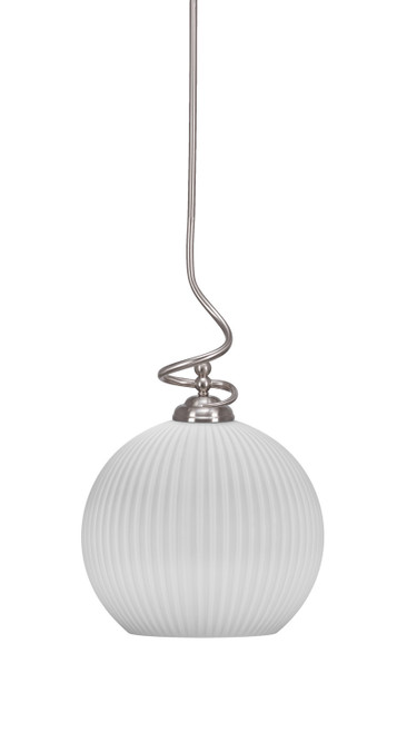 Toltec Lighting - 900-BN-4671 - One Light Pendant - Capri - Brushed Nickel