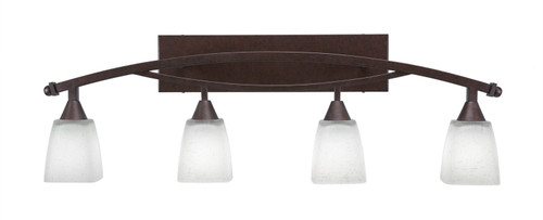 Toltec Lighting - 174-BRZ-460 - Four Light Bath Bar - Bow - Bronze