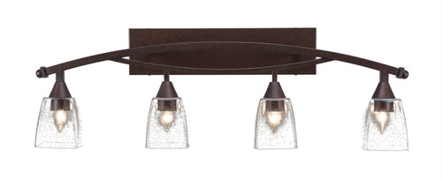 Toltec Lighting - 174-BRZ-461 - Four Light Bath Bar - Bow - Bronze
