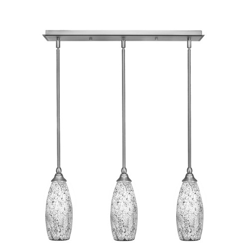 Toltec Lighting - 25-BN-416 - Three Light Linear Pendalier - Any - Brushed Nickel