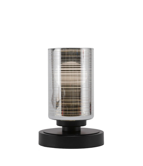 Toltec Lighting - 51-MB-6490 - One Light Table Lamp - Luna - Matte Black