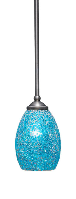 Toltec Lighting - 560-GP-5055 - One Light Mini Pendant - Zilo - Graphite