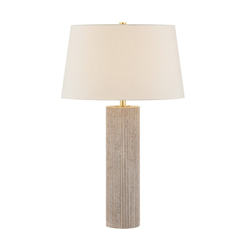 Hudson Valley - L3029-AGB - One Light Table Lamp - Highland Mills - Aged Brass