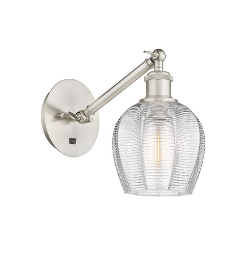 Innovations - 317-1W-SN-G462-6-LED - LED Wall Sconce - Ballston - Brushed Satin Nickel