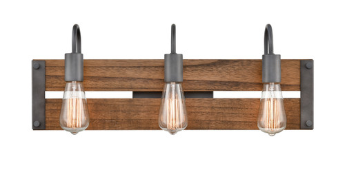 Innovations - 435-3W-AG-LED - LED Bath Vanity - Austin - Aged Gun Metal