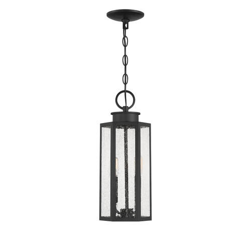 Lighting One E - V6-L5-5103-BK - Two Light Outdoor Hanging Lantern - Hawthorne - Black