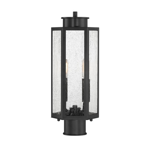 Lighting One E - V6-L5-5104-BK - Two Light Outdoor Post Lantern - Hawthorne - Black