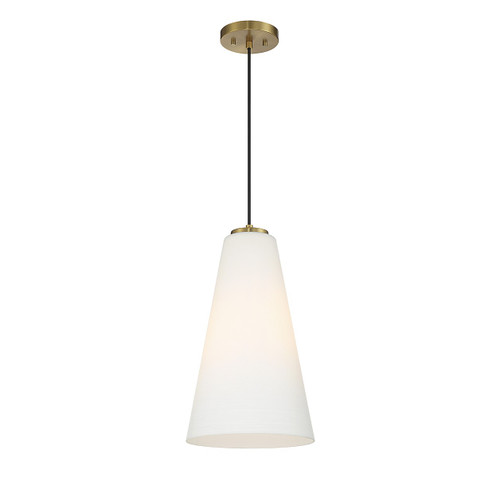 Lighting One E - V6-L7-5001-1-322 - One Light Pendant - Christos - Warm Brass