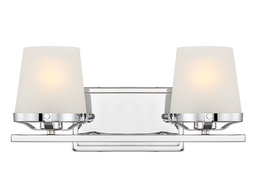Lighting One E - V6-L8-5250-2-11 - Two Light Bathroom Vanity - Klein - Polished Chrome