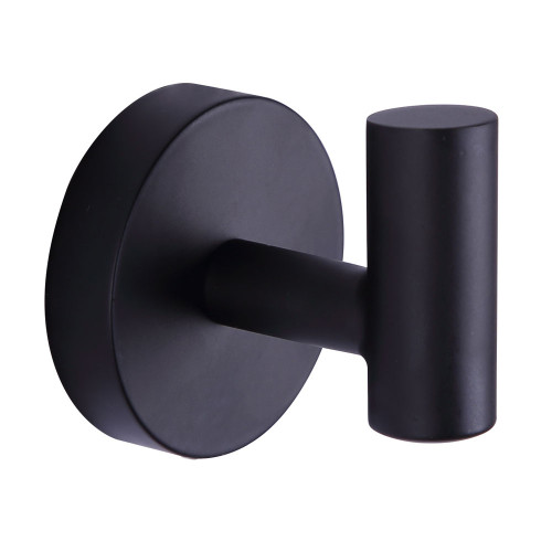 Canarm - BA103A02BK - Robe Hook - Cain - Black