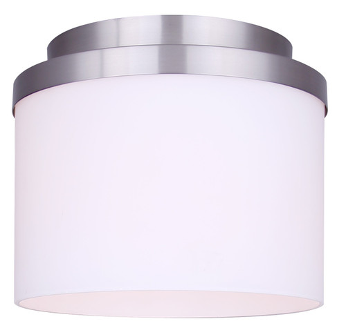 Canarm - IFM1234A09BN-FO - One Light Flush Mount - Britton - Brushed Nickel