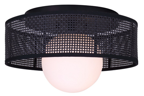 Canarm - IFM2295B12BK - One Light Flush Mount - Thane - Matte Black