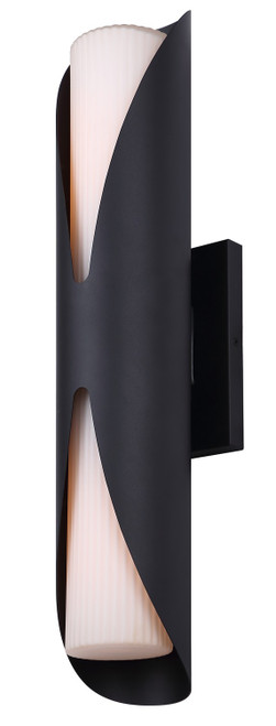 Canarm - IOL780BK - Two Light Outdoor Wall Lantern - Dylan - Sand Black