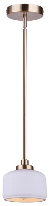Canarm - IPL2252B01GD - One Light Pendant - Clare - Gold
