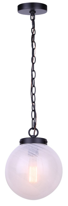 Canarm - IPL2259B01BK - One Light Pendant - Sonnet - Matte Black