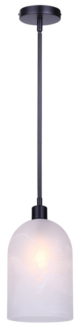 Canarm - IPL2260B01BK7 - One Light Pendant - Marek - Matte Black