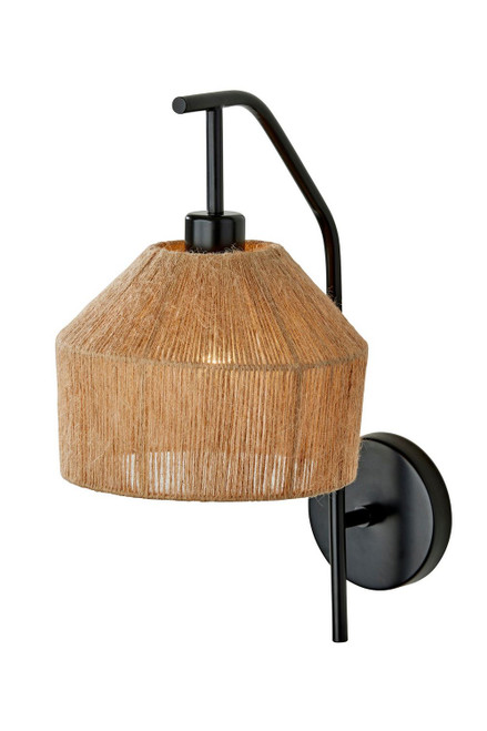 Adesso Home - 1633-01 - Wall Lamp - Amalfi - Black