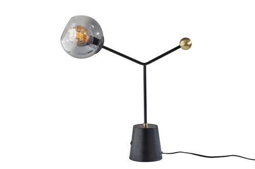 Adesso Home - 2155-01 - Table Lamp - Dusk - Black