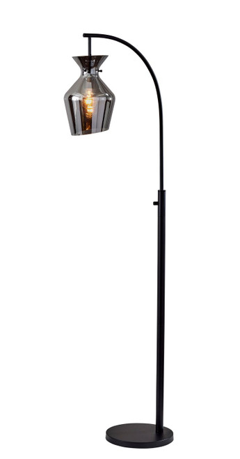 Adesso Home - 2163-01 - Floor Lamp - Tate - Black