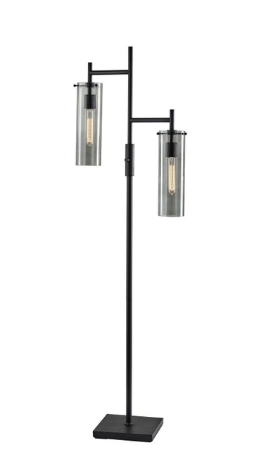 Adesso Home - 3853-01 - Floor Lamp - Dalton - Black