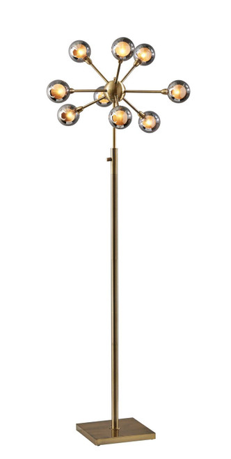Adesso Home - 3934-21 - LED Floor Lamp - Starling - Antique Brass