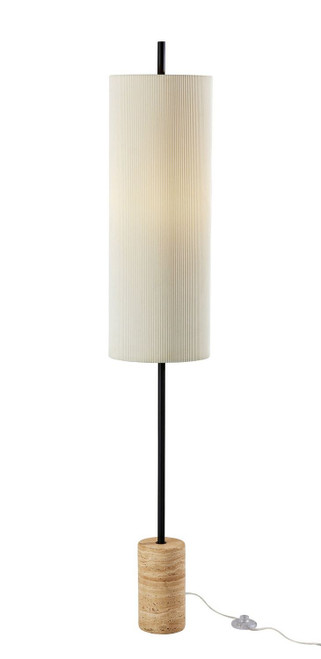 Adesso Home - 3962-01 - Floor Lamp - Eleanor - Black