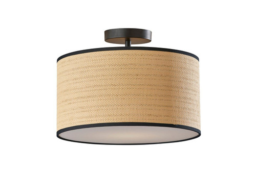 Adesso Home - 4009-01 - Flush Mount - Harvest - Black
