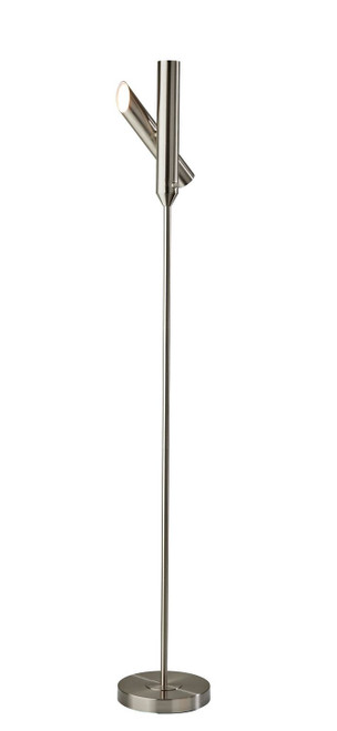 Adesso Home - 4079-22 - LED Torchiere - Vega - Brushed Steel