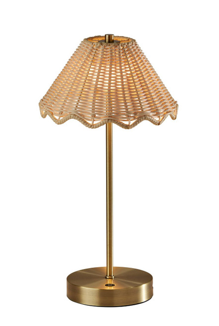 Adesso Home - 4082-21 - LED Table Lamp - Stevie - Antique Brass