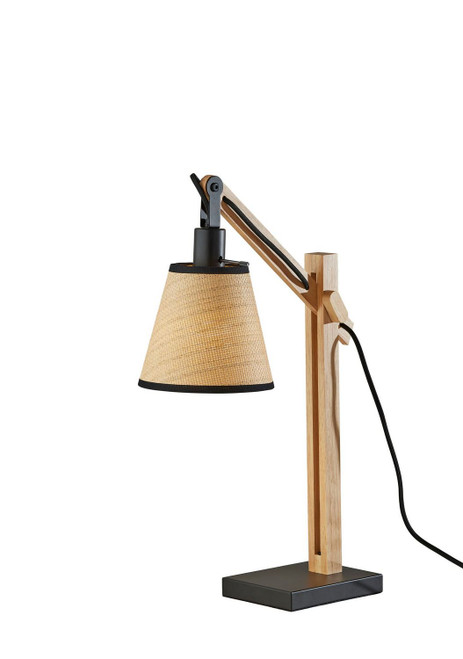 Adesso Home - 4088-18 - Table Lamp - Walden - Black & Natural Wood