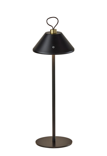 Adesso Home - 4091-01 - LED Table Lamp - Danny - Black & Antique Brass