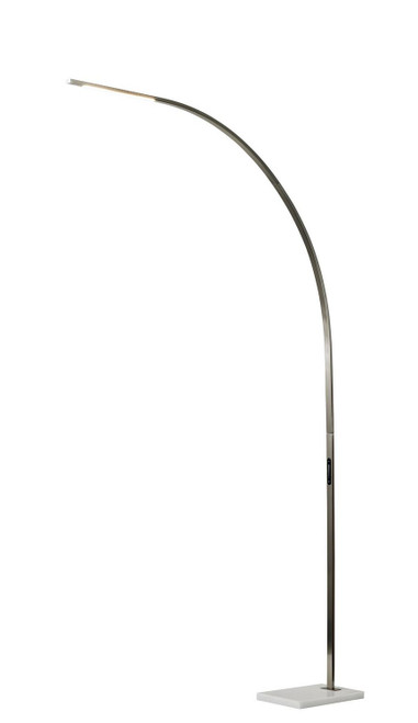 Adesso Home - 4236-22 - LED Floor Lamp - Sonic - Brushed Steel