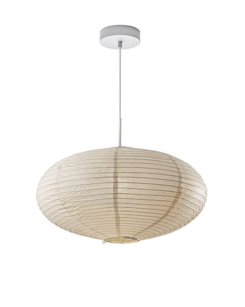 Adesso Home - 4296-02 - Pendant - Alana - Off-White Paper