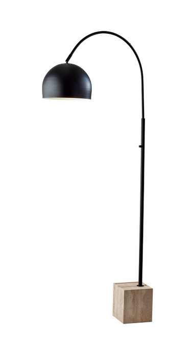 Adesso Home - 5228-01 - Two Light Floor Lamp - Wilder - Black