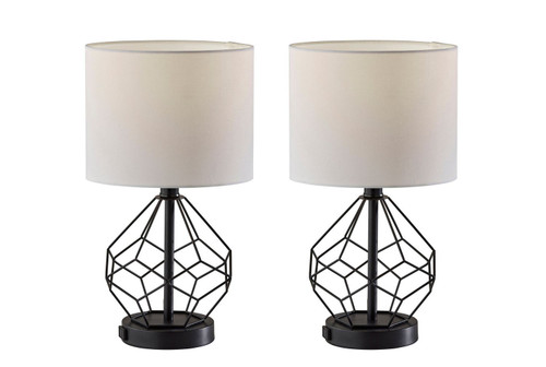 Adesso Home - SL1183-01 - 2 Piece Bonus Pack - Chiara - Black