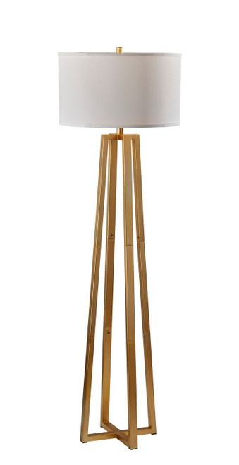 Adesso Home - SL3970-21 - Floor Lamp - Oakley - Antique Brass