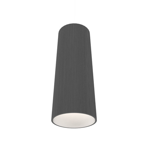 Accord Lighting - 116.50 - One Light Pendant - Conical - Organic Grey