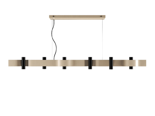 Accord Lighting - 1501.48 - 16 Light Pendant - Flow - Organic Cappuccino