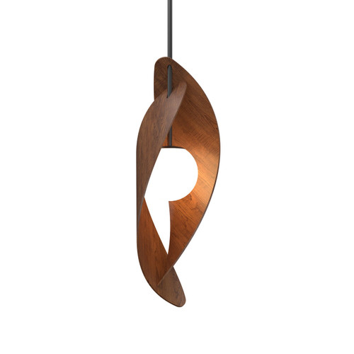 Accord Lighting - 1512.06 - One Light Pendant - Oyster - Imbuia