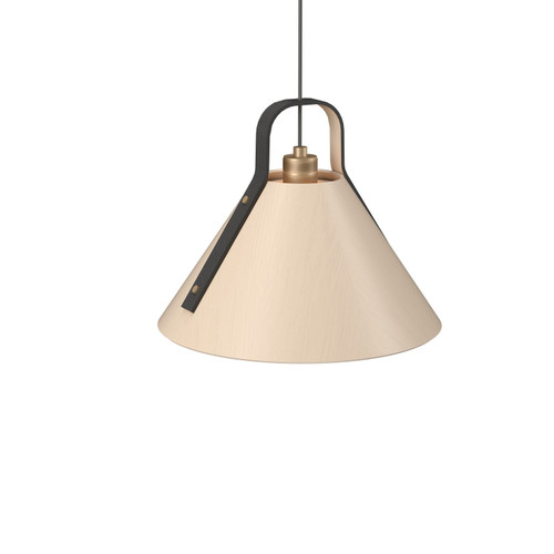 Accord Lighting - 1528.48 - One Light Pendant - Strap - Organic Cappuccino