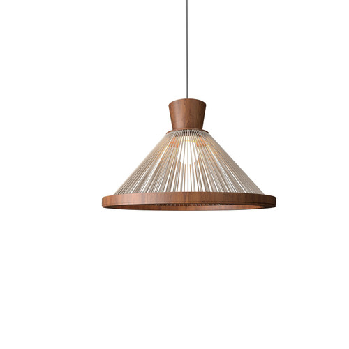 Accord Lighting - 1531.06 - One Light Pendant - Corda - Imbuia