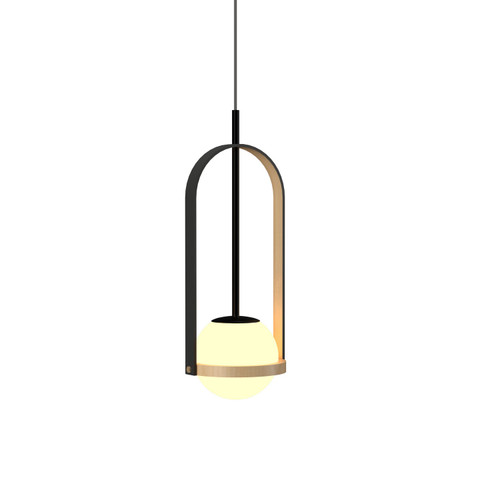 Accord Lighting - 1544.34 - One Light Pendant - Strap - Maple