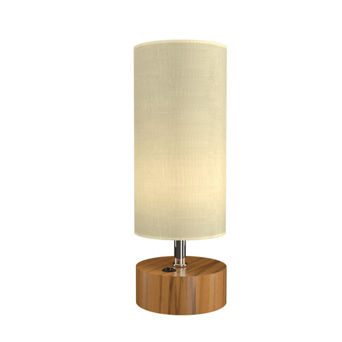 Accord Lighting - 7100.12 - One Light Table Lamp - Clean - Teak