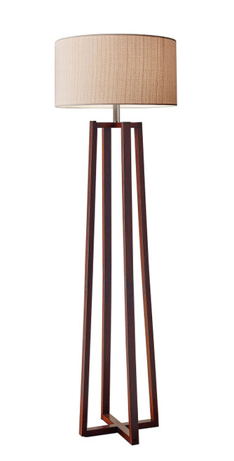 Adesso Home - 1504-15 - Floor Lamp - Quinn - Walnut Birch Wood