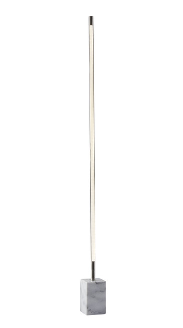 Adesso Home - 3607-22 - LED Wall Washer - Felix - Brushed Steel/White Marble