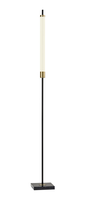 Adesso Home - 4191-01 - LED Floor Lamp - Piper - Black Marble
